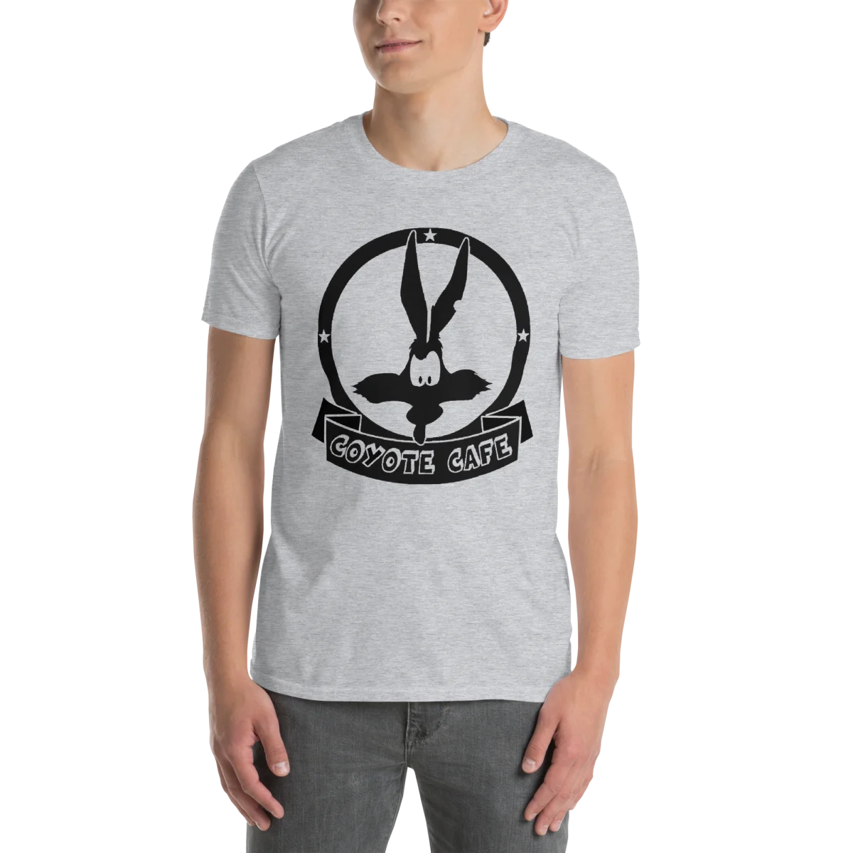 T-Shirt Coyote Café Gris