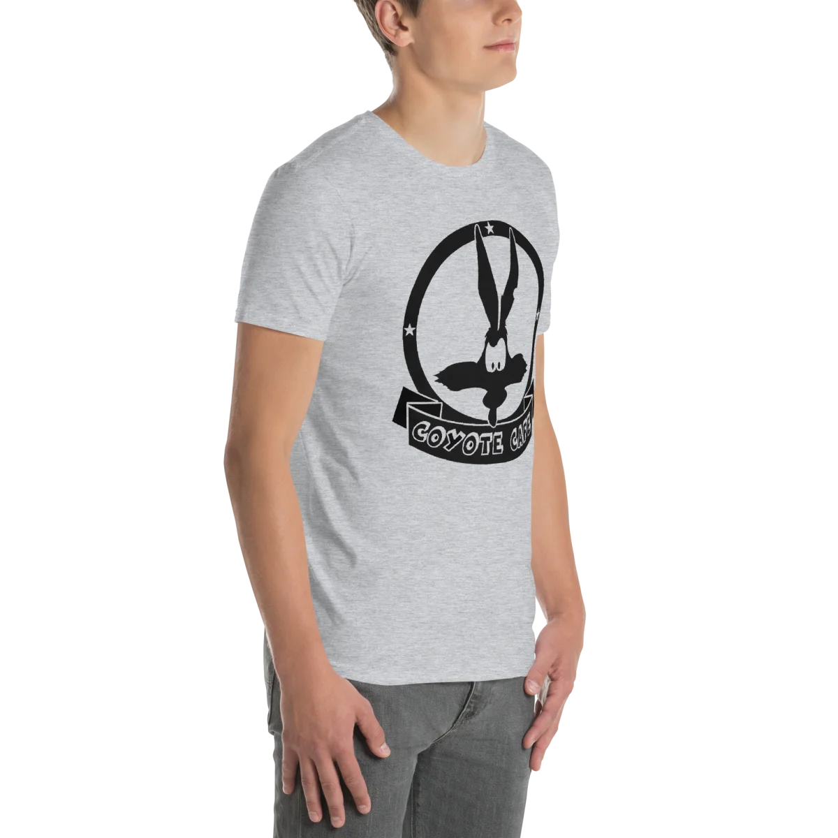 T-Shirt Coyote Café Gris - Image 5