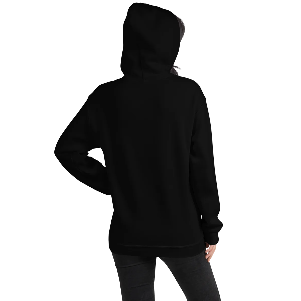 Hoodie Noir Teach Maths and Survive - Image 3