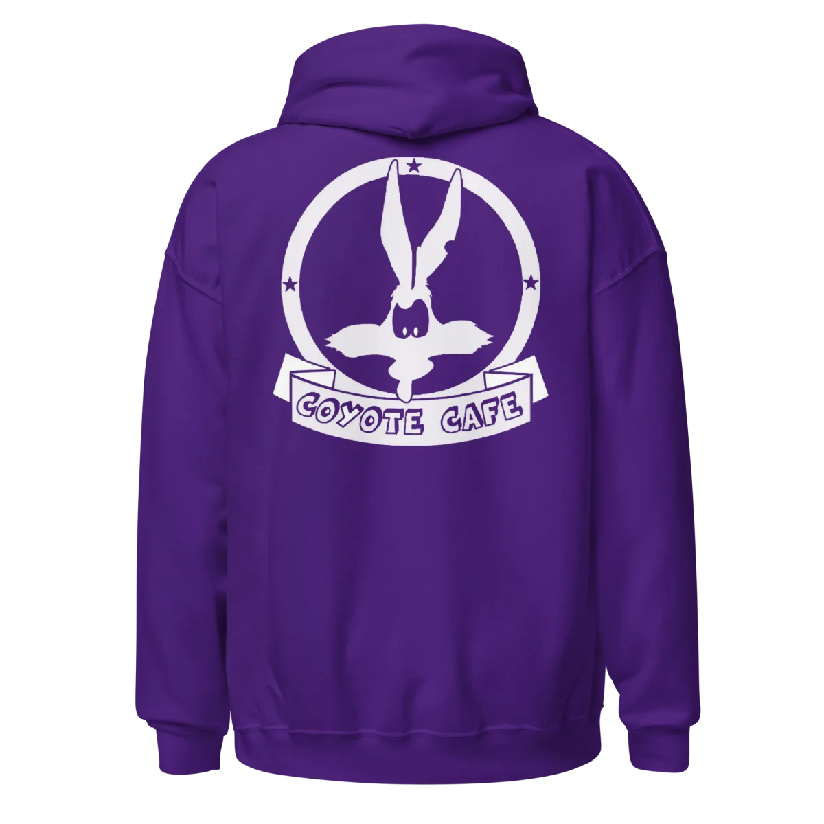 Hoodie Purple Coyote Café - Image 2